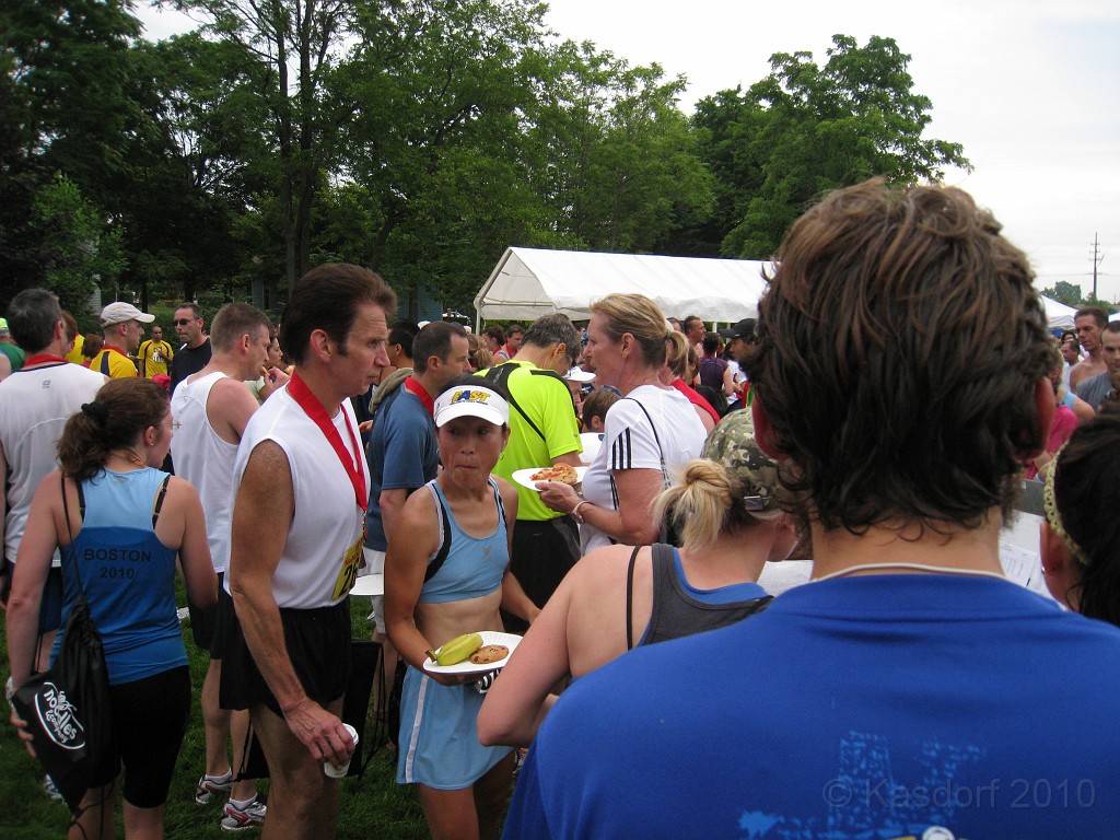 Solstice 10K 2010-06 0535.jpg - The 2010 running of the Northville Michigan Solstice 10K race. Six miles of heat, humidity and hills.